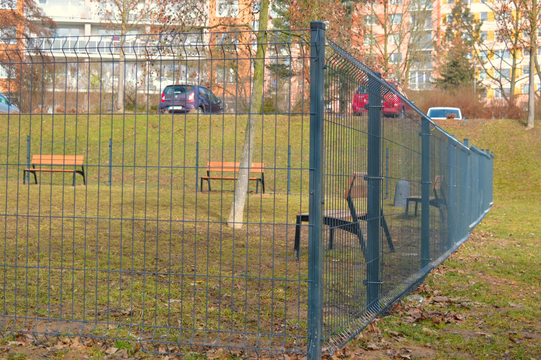 3D antracit plotové panely